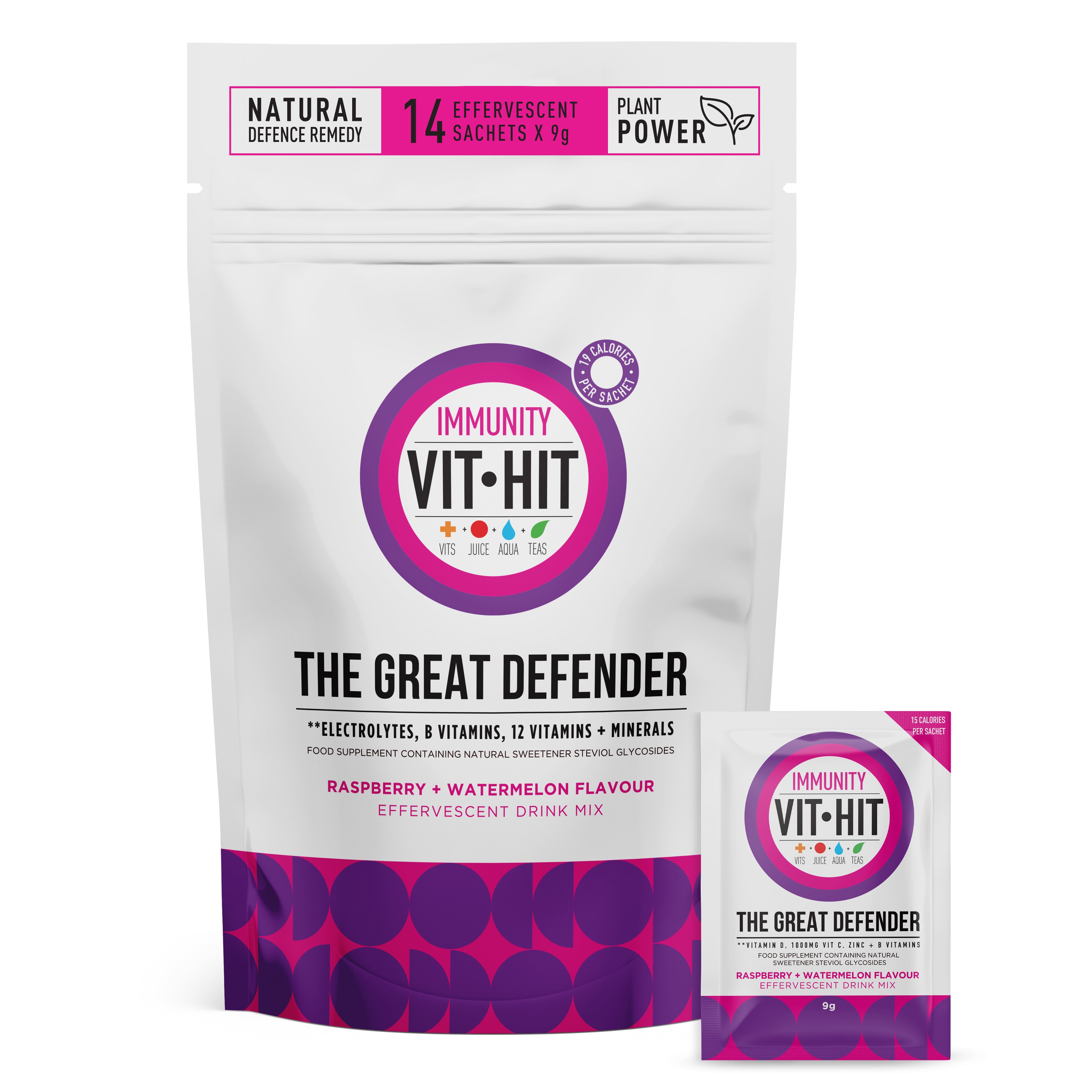 VITHIT THE GREAT DEFENDER - RASPBERRY &amp; WATERMELON