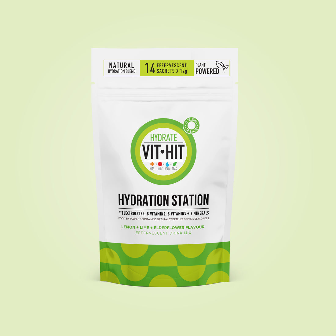 VITHIT HYDRATION STATION - LEMON, LIME &amp; ELDERFLOWER