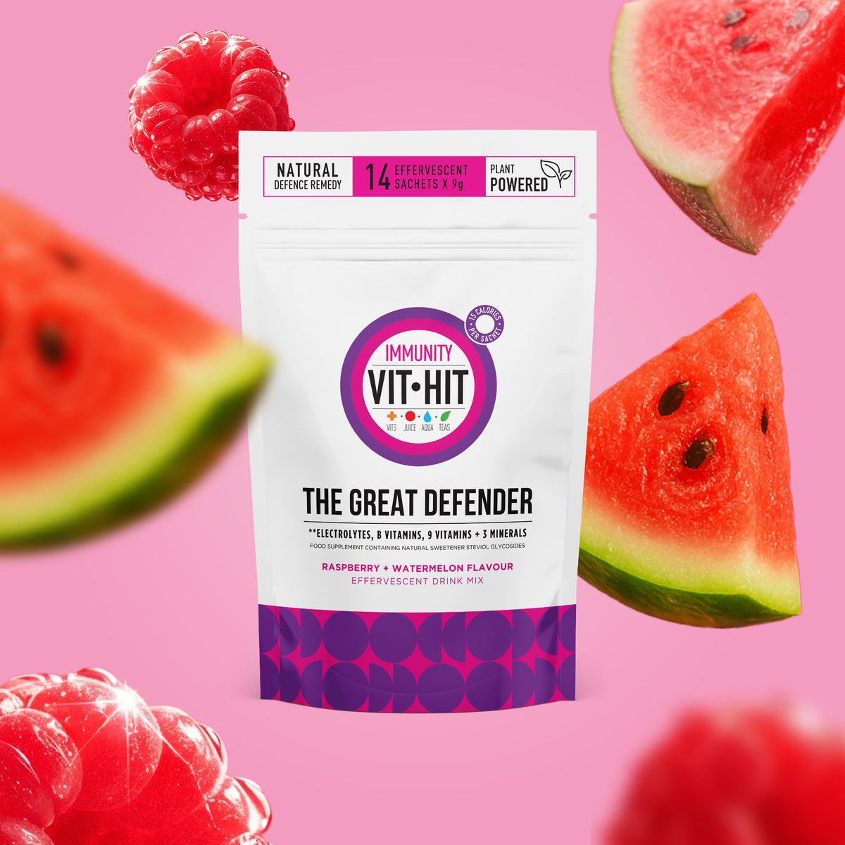VITHIT THE GREAT DEFENDER - RASPBERRY &amp; WATERMELON