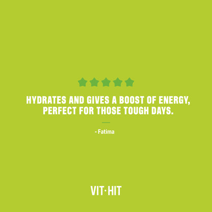VITHIT HYDRATION STATION - LEMON, LIME &amp; ELDERFLOWER