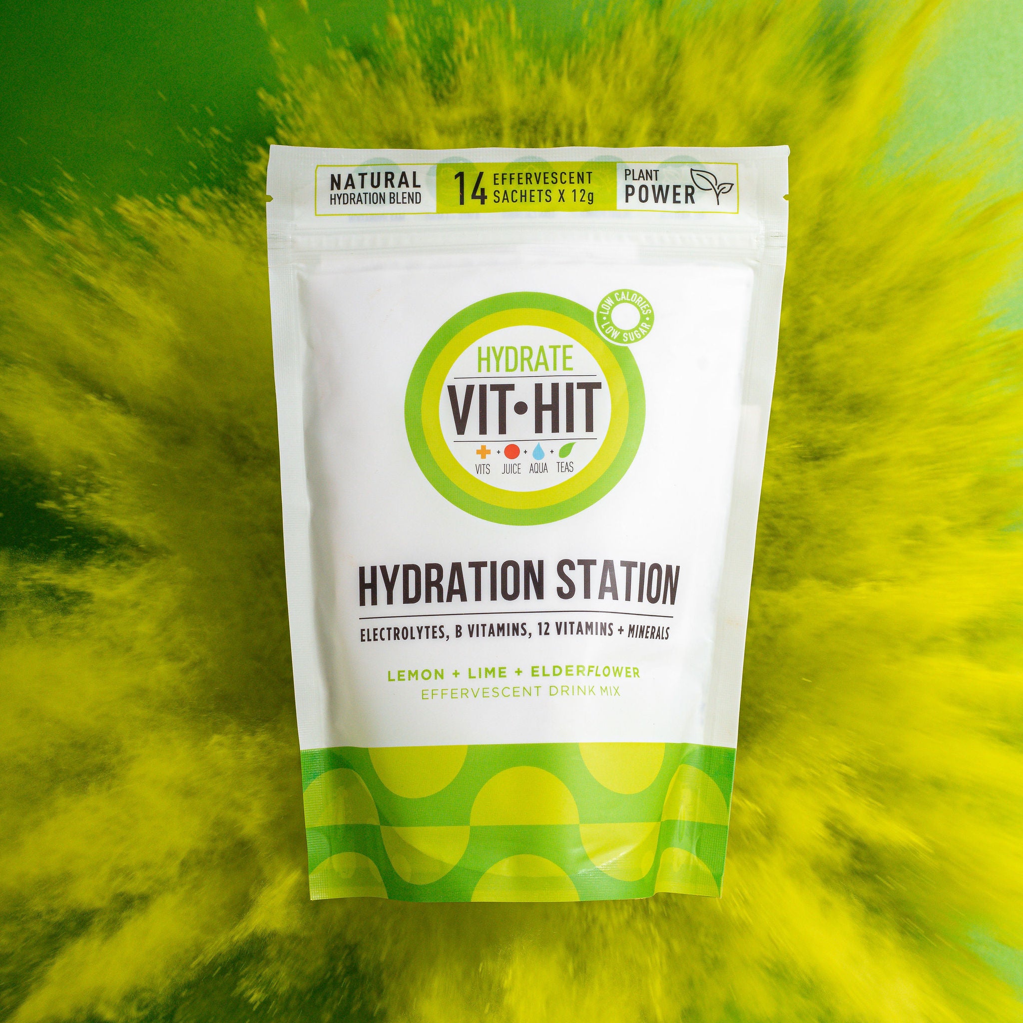 VITHIT HYDRATION STATION - LEMON, LIME &amp; ELDERFLOWER