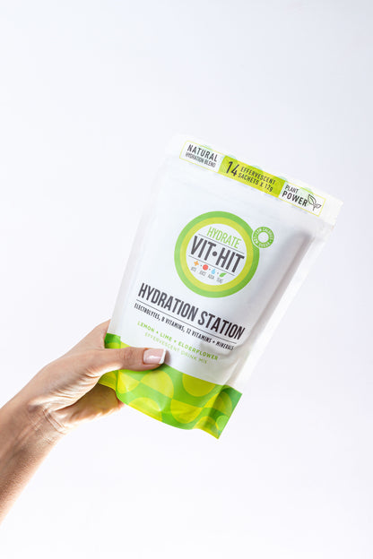 VITHIT HYDRATION STATION - LEMON, LIME &amp; ELDERFLOWER